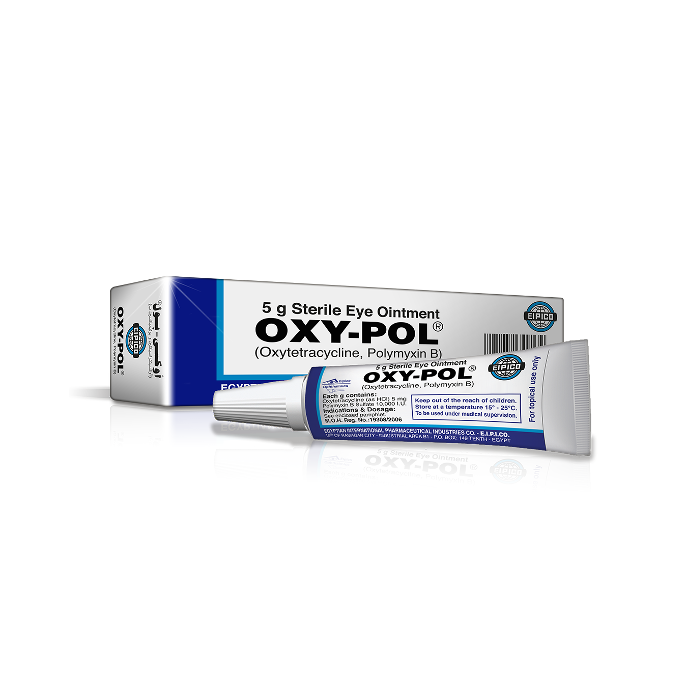 OXYPOL EYE OINT 5 GM